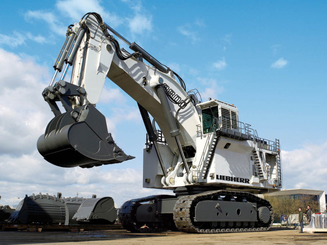 Liebherr R 9800 фото