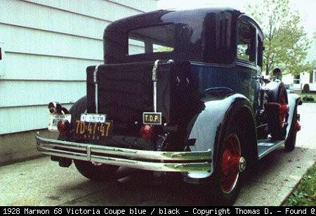 Marmon 68 Victoria Coupe фото 27123