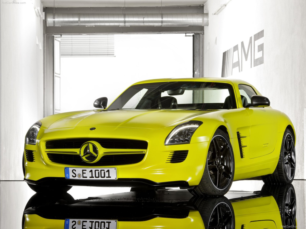 Mercedes-Benz SLS AMG E-Cell фото 77477