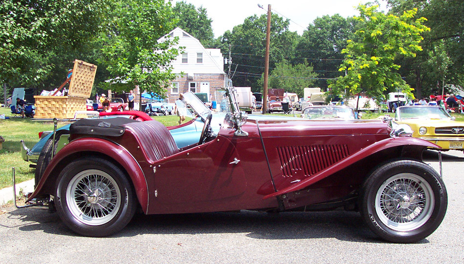 MG TC-Maroon фото 5932