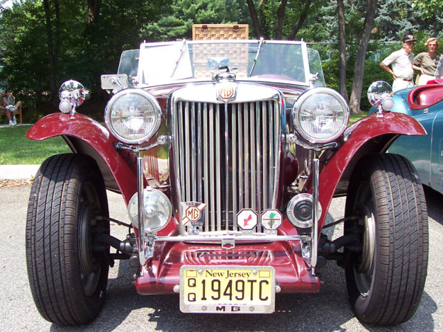 MG TC-Maroon фото