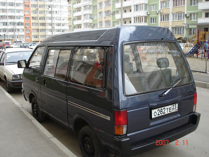 Nissan Vanette фото 41559