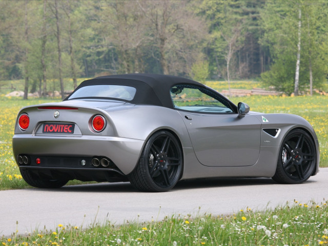 Novitec Rosso Alfa Romeo 8C Spider фото