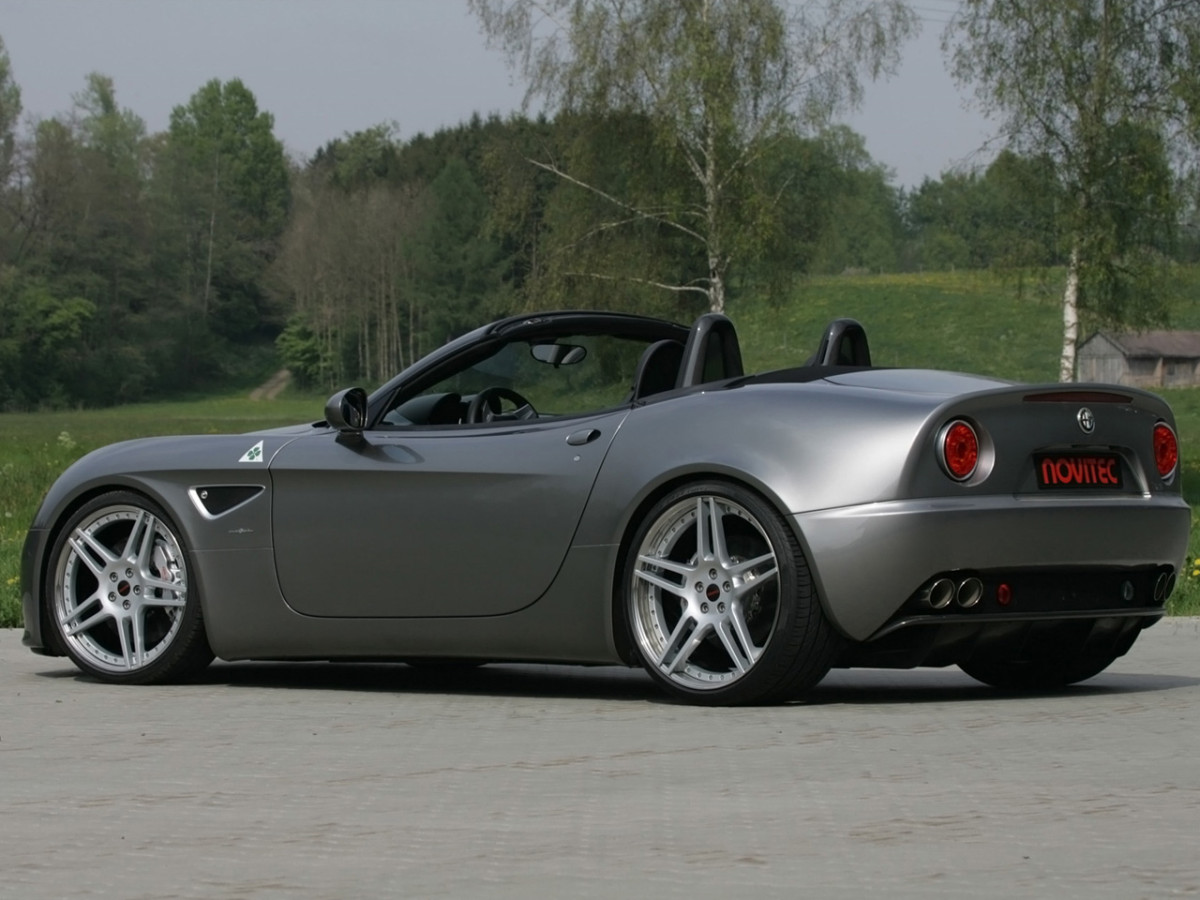 Novitec Rosso Alfa Romeo 8C Spider фото 110096