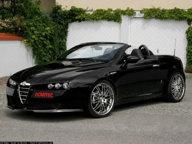 Novitec Rosso Alfa Romeo Spider фото