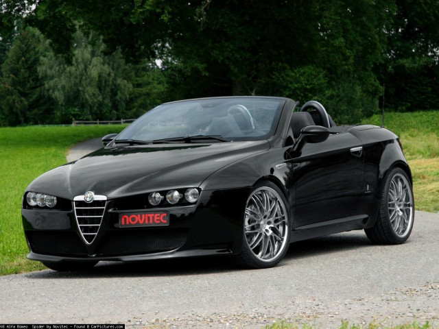 Novitec Rosso Alfa Romeo Spider фото