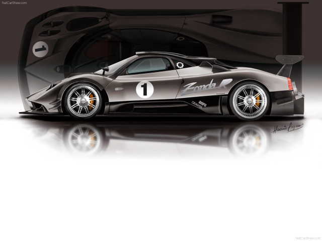 Pagani Zonda R фото