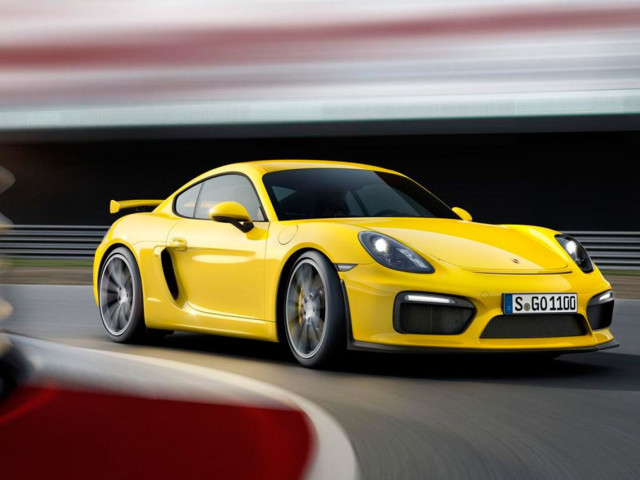 Porsche Cayman GT4 фото