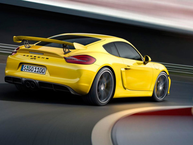 Porsche Cayman GT4 фото