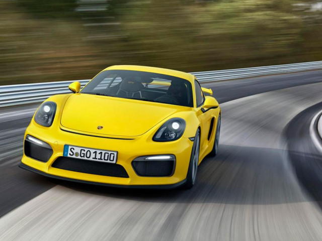 Porsche Cayman GT4 фото