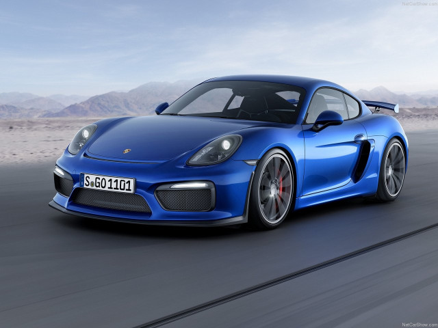 Porsche Cayman GT4 фото