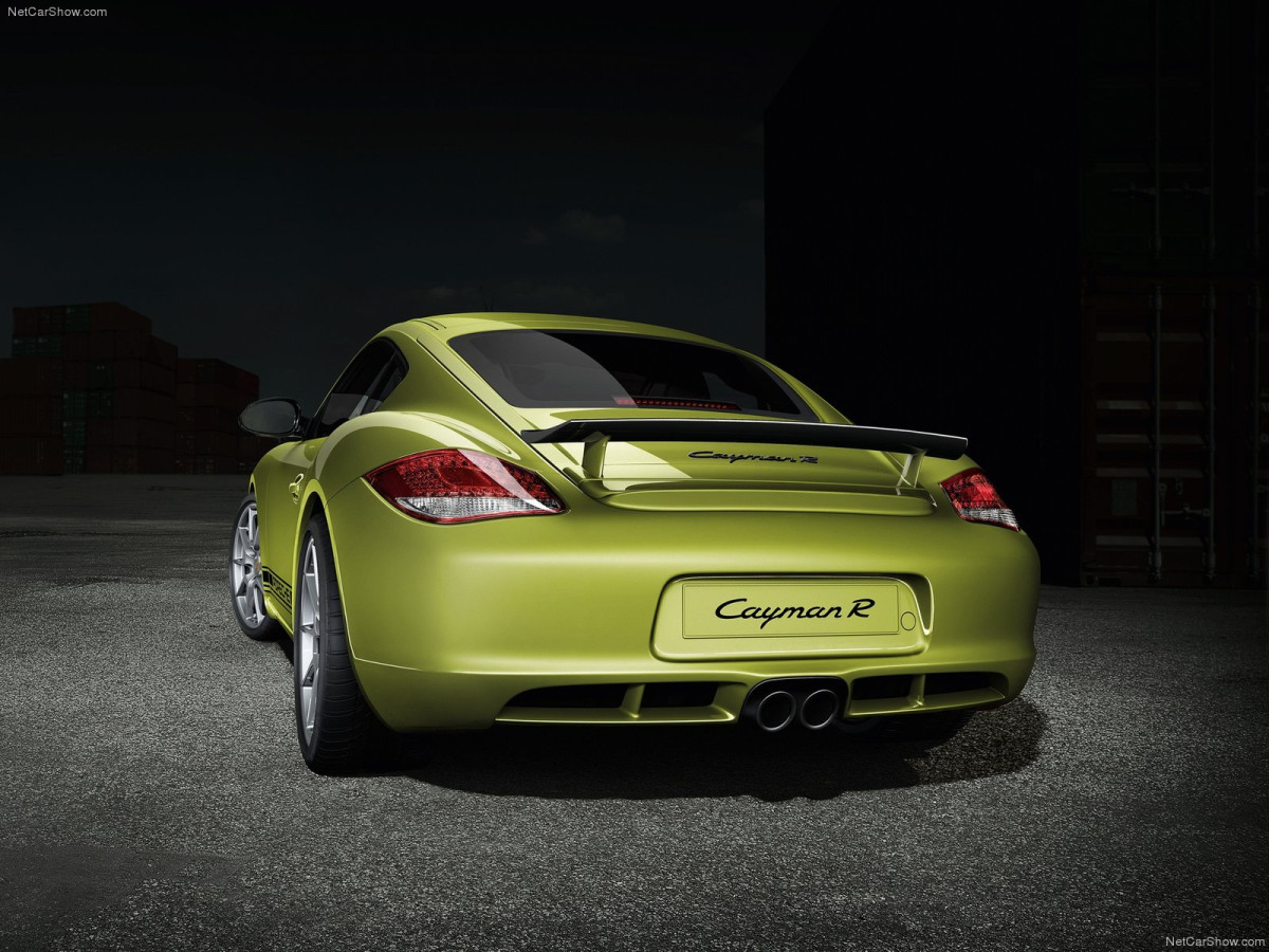 Porsche Cayman R фото 80047