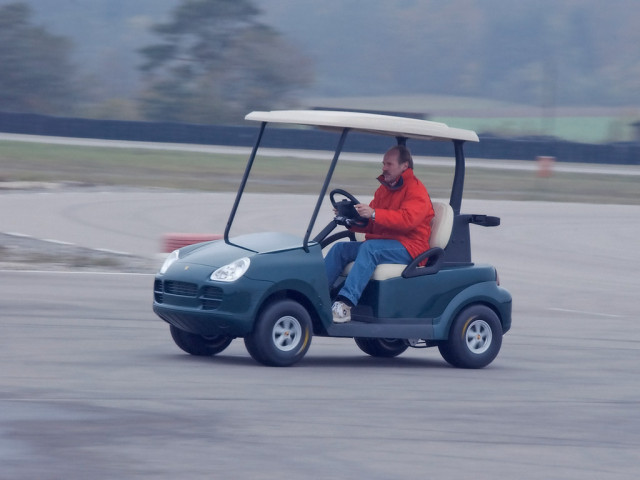 Porsche Golf Cart фото