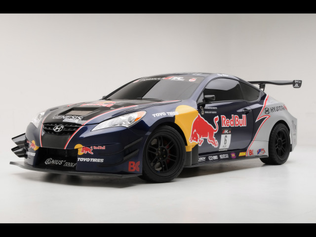 RMR Red Bull Hyundai Genesis Coupe фото