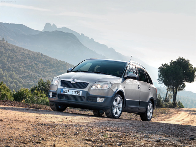 Skoda Fabia Scout фото