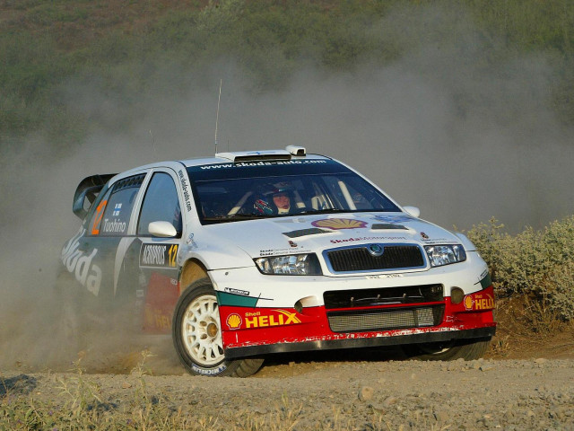 Skoda Fabia WRC фото