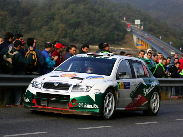 Skoda Fabia WRC фото