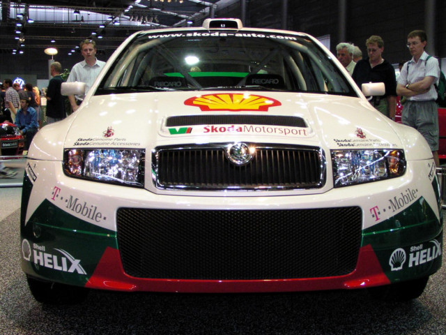 Skoda Fabia WRC фото