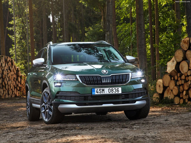 Skoda Karoq Scout фото