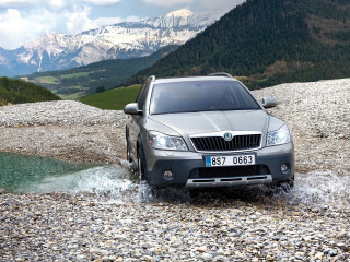 Skoda Octavia Scout фото