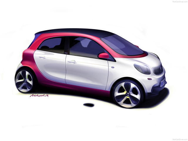 Smart Forfour фото