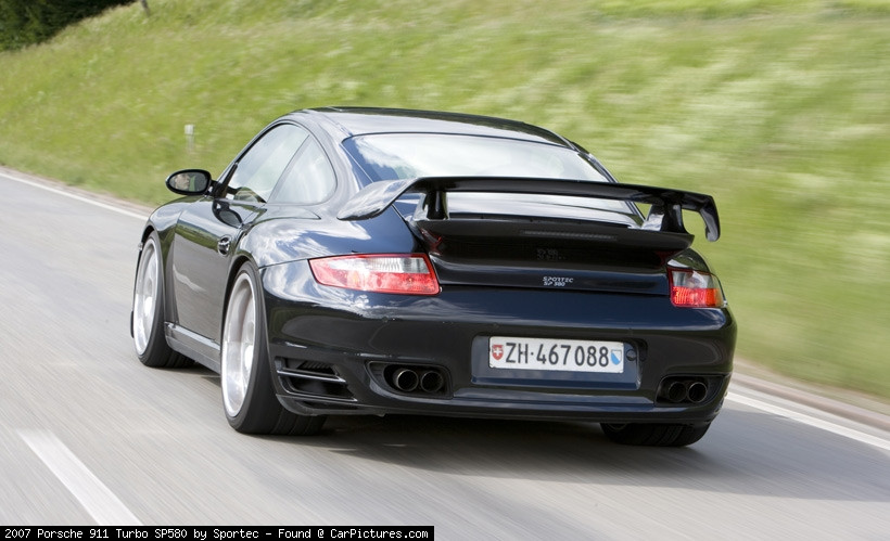 Sportec Porsche 911 Turbo SP580 фото 46011