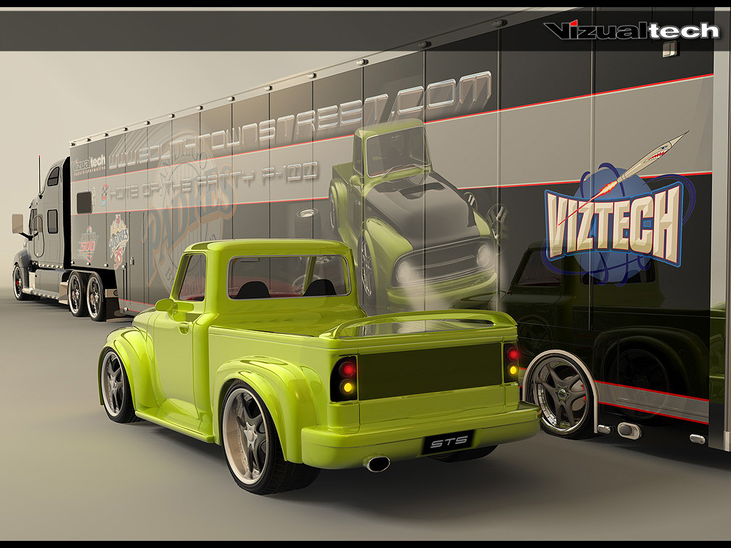 Vizualtech Ford F-100 фото 34898