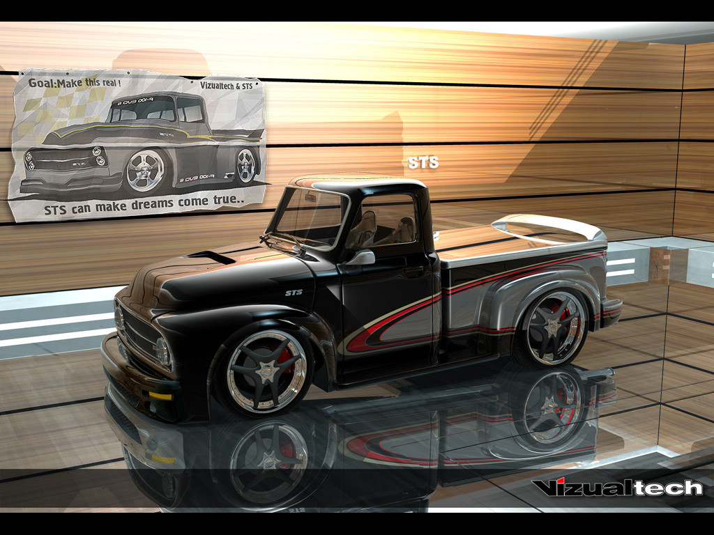 Vizualtech Ford F-100 фото 34902