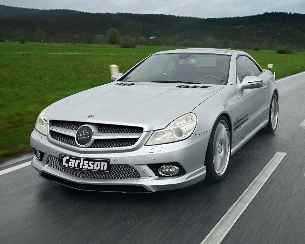 АМГ обвес на Mercedes sl500 r230