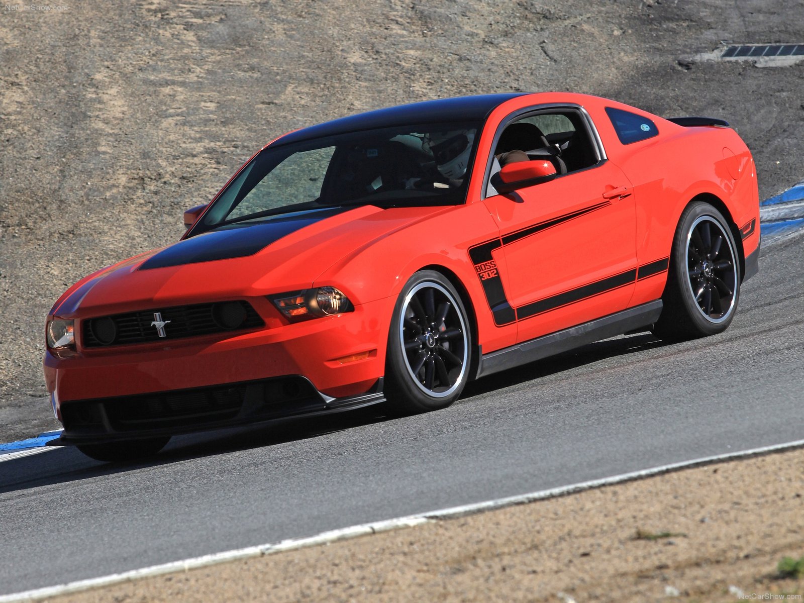 Ford Mustang Boss 302 дрифт