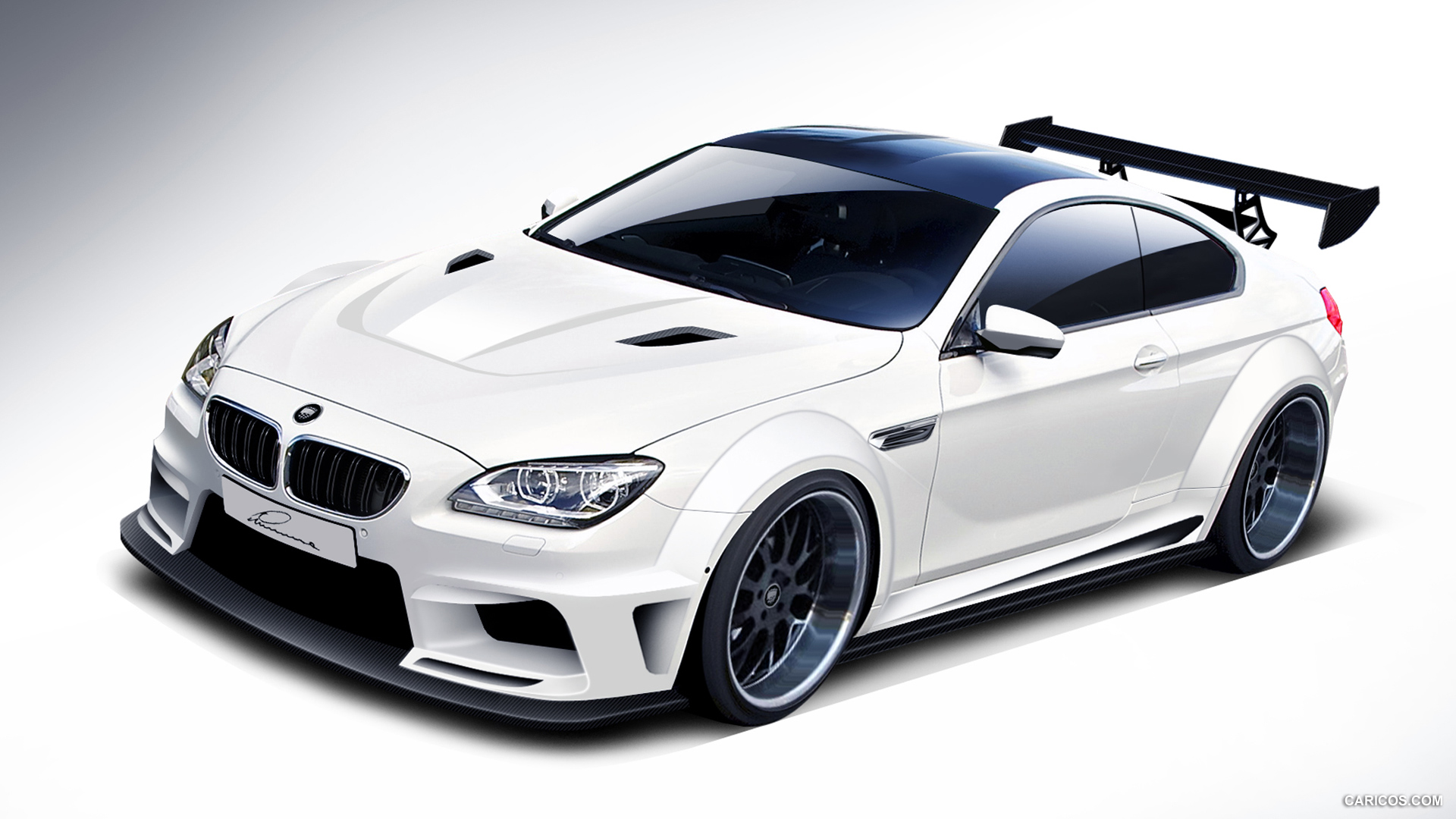 BMW m6 White