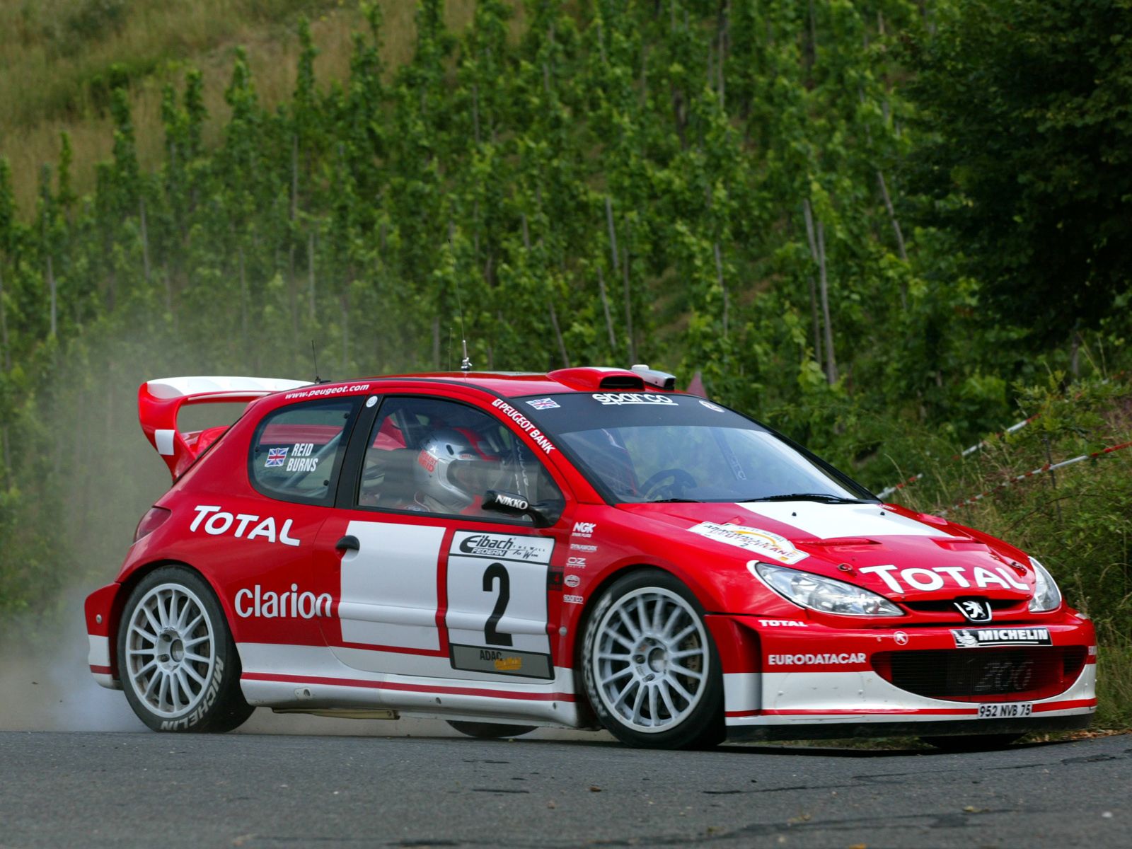 Rally Snow Peugeot