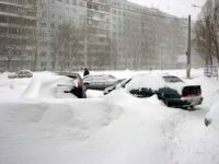 Дороги Поволжья засыпало снегом