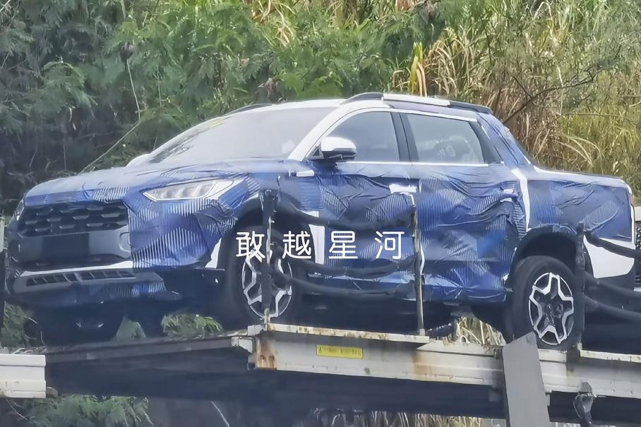 BYD из Китая разрабатывает новый экспортный пикап: первые изображения