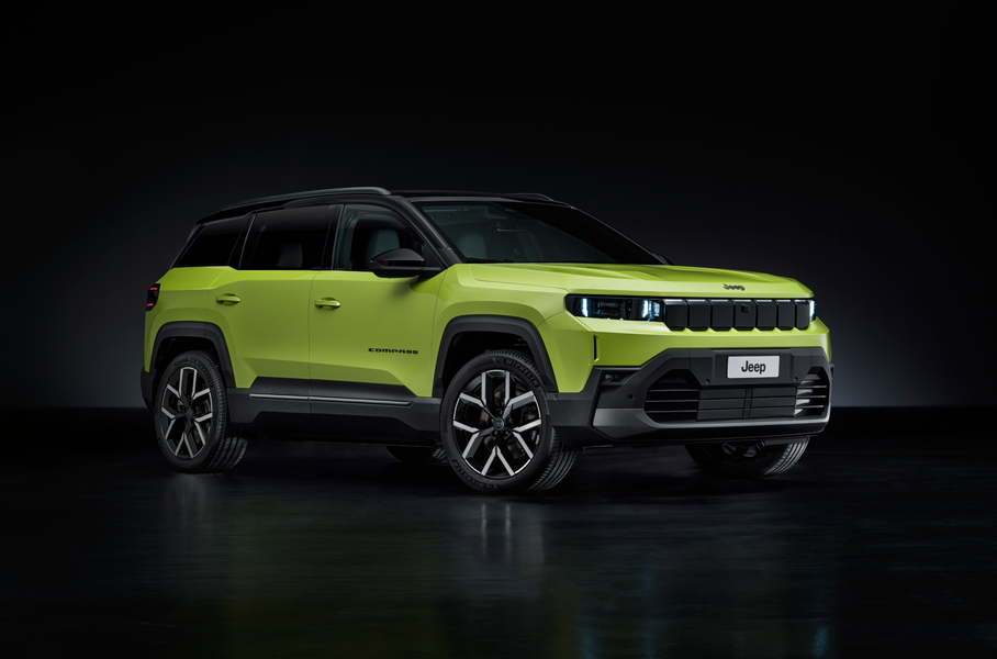 Jeep раскрывает третье поколение Compass: новая платформа и 375 л.с. в топовой версии