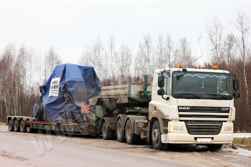  DAF и негабаритные перевозки. Часть 1