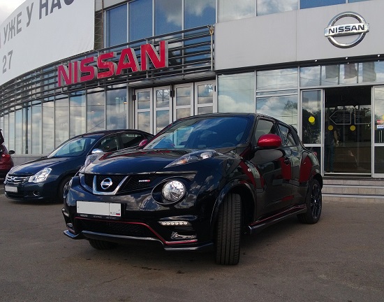 Притягательный NISSAN JUKE NISMO в дилерском центре «Автогранд»