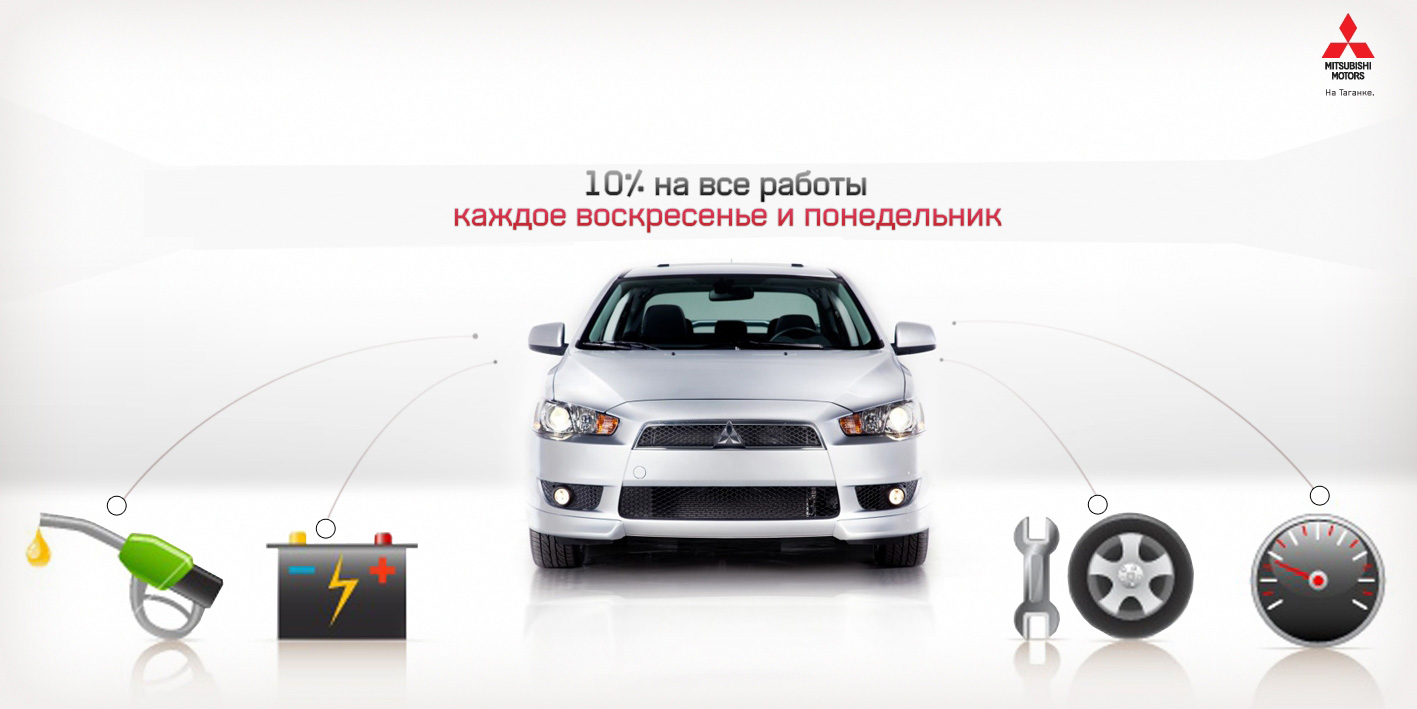 Понедельник день тяжелый? Только не для Mitsubishi на Таганке!