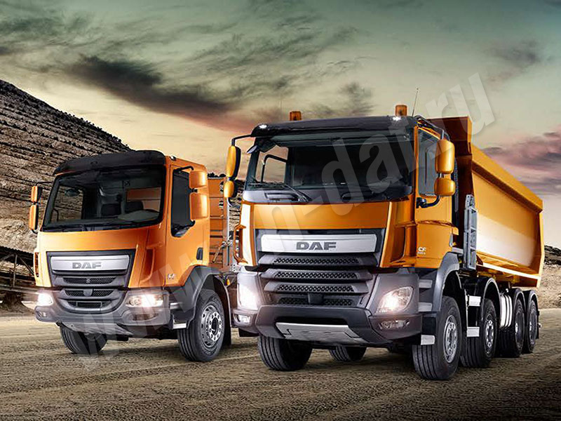 DAF запускает LF и CF Construction Euro 6