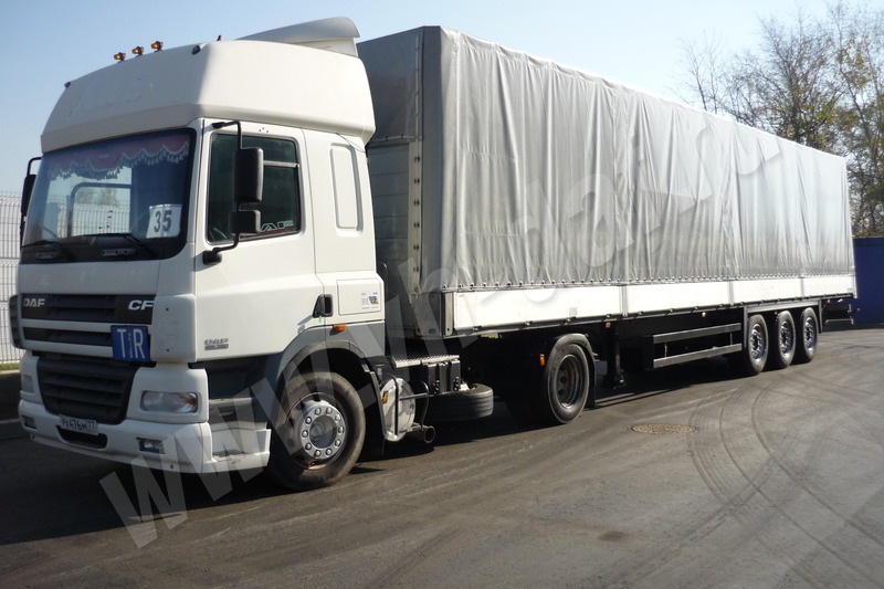 Автопоезд DAF CF 85.380 с полуприцепом SHMITZ по спеццене 