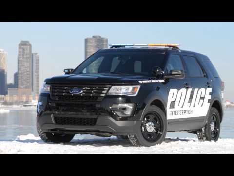 2016 Police Interceptor Utility b-roll video