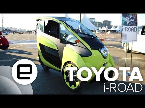 Toyota I-Road Test Drive